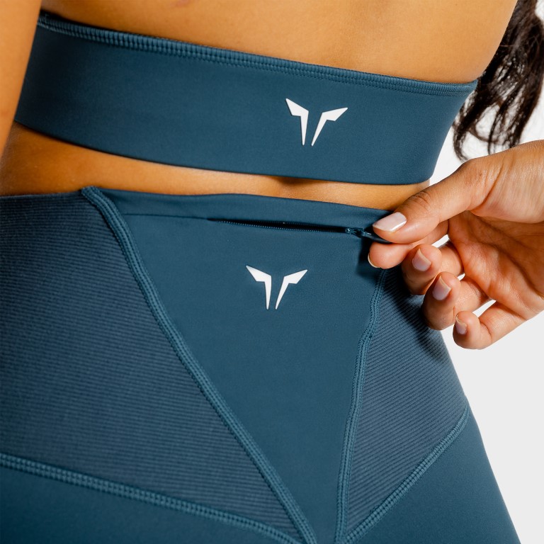 CORE LEGGINGS - BLUE